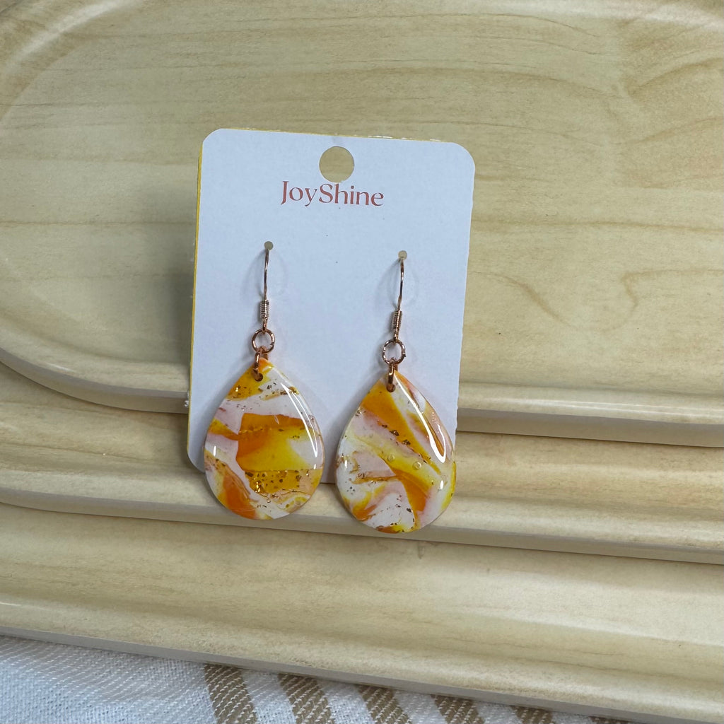 Burnt Orange Pride Earrings