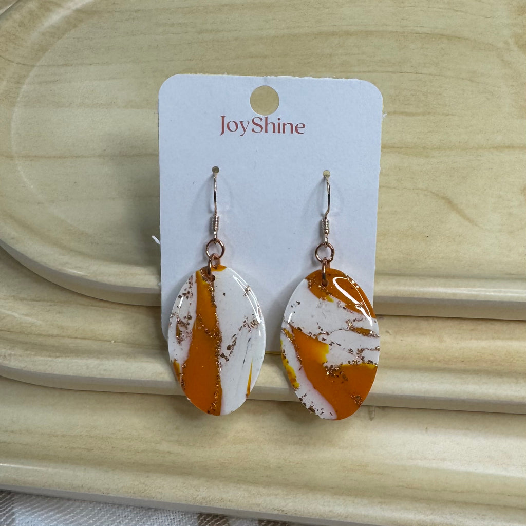Burnt Orange Pride Earrings