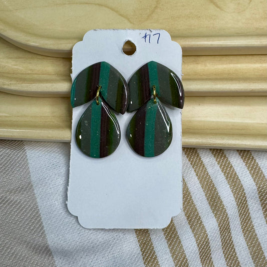 Forest Stripe Earrings