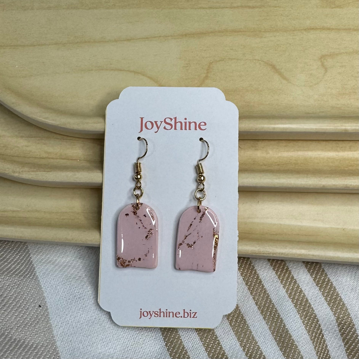 Pendientes Rosas del Atardecer