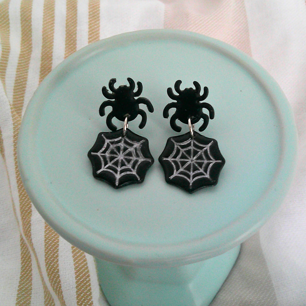 Webbed & Wicked Earrings