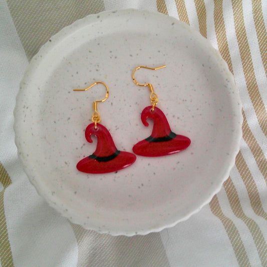 Wickedly Red Earrings